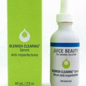 Juice‎ Beauty Organic Blemish Clearing Serum Anti Imperfections Full Size 60 ml
